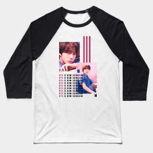 Kpop Designs Jin BTS Baseball T-Shirt